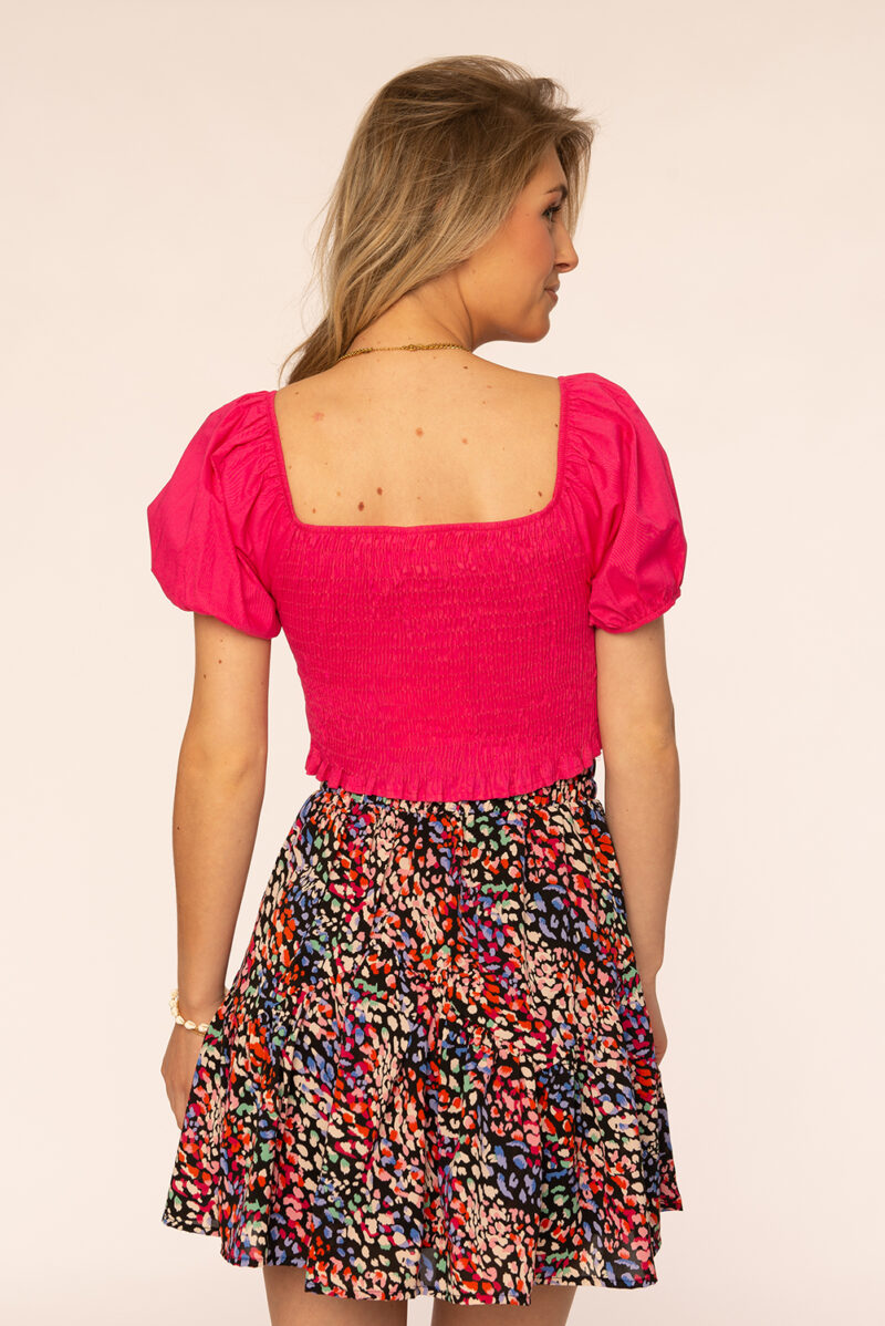 roze cropped top